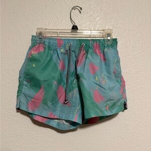 Vibrant Women's Swim Coverup Shorts